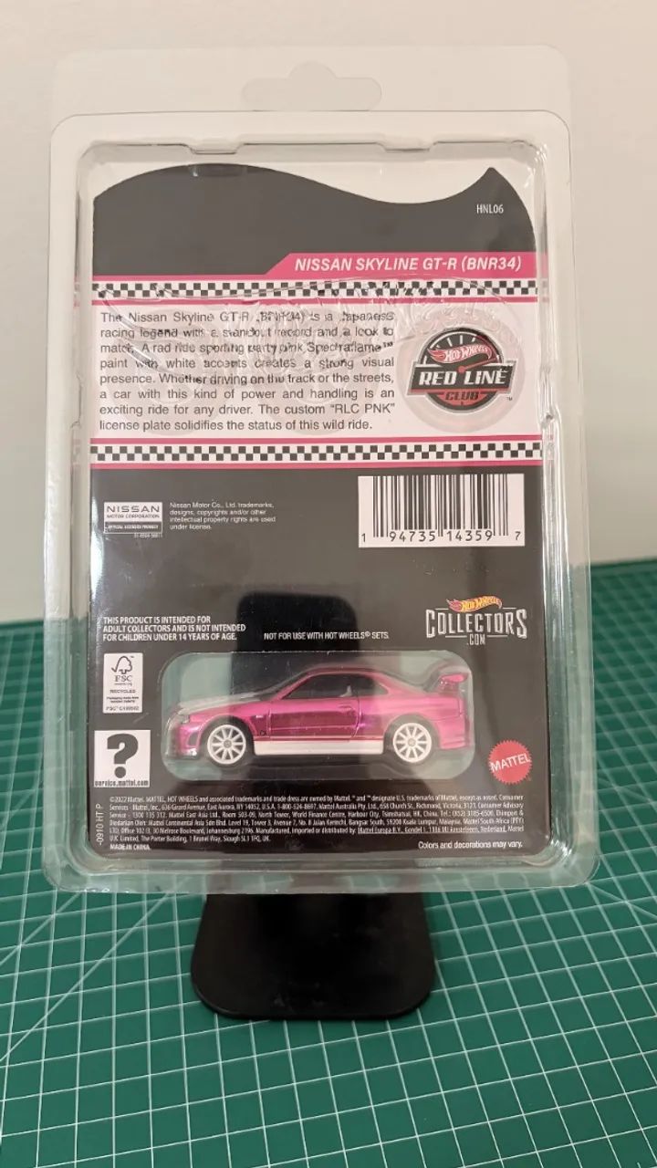 HotWheels RLC Nissan Skyline GTR R34 - Brinquedos e Jogos