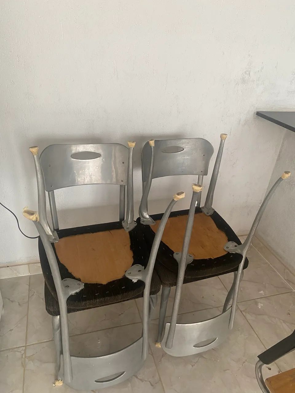 Cadeira de Jantar Estofado  - Foto 2