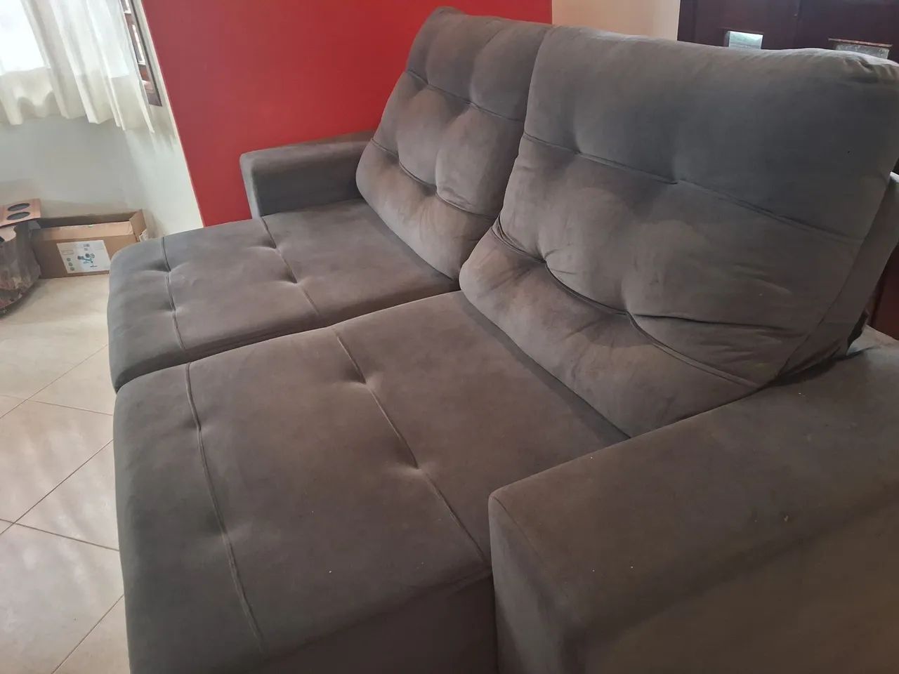 SOFÁ CAMA RETRATIL 4 LUGARES - Foto 4