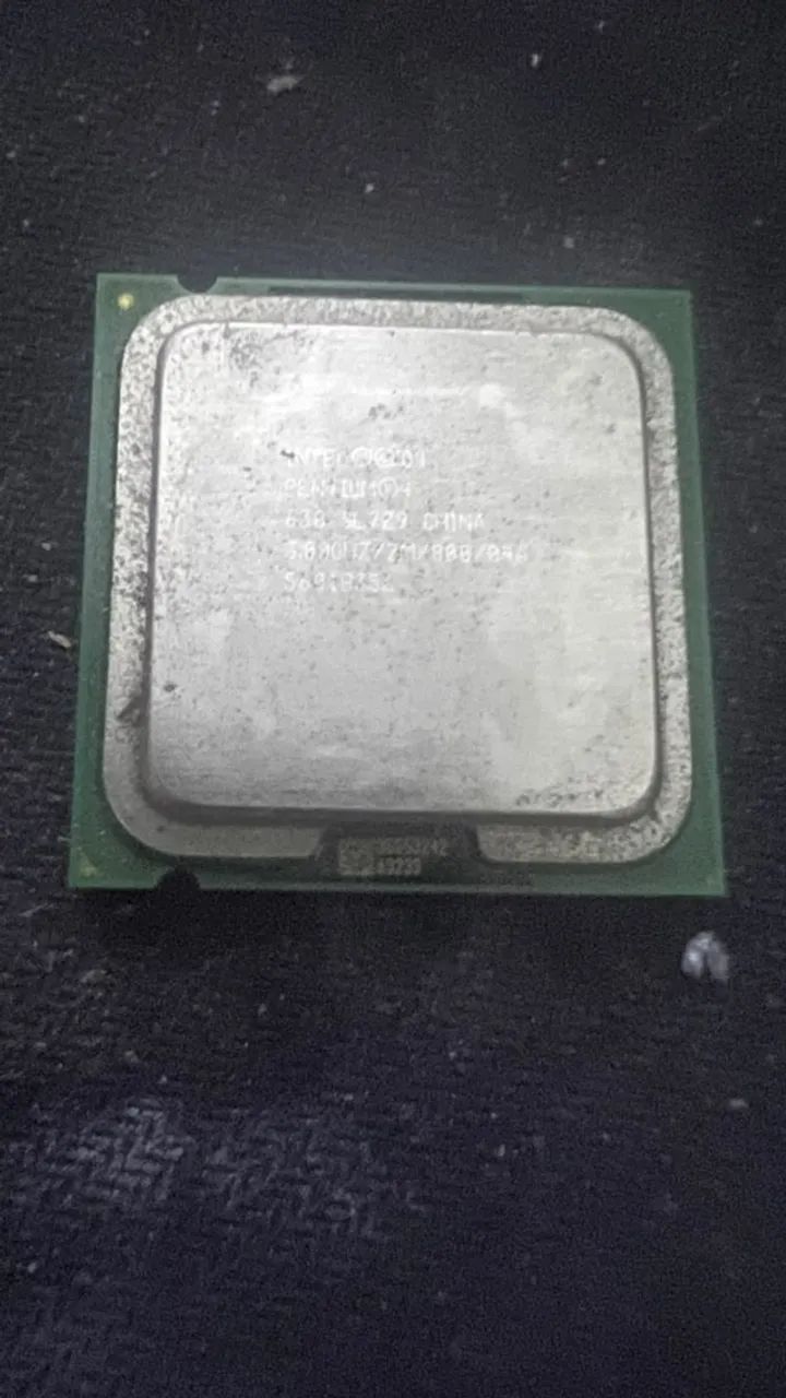 Lote de processadores Intel antigos - Pentium + Xeon