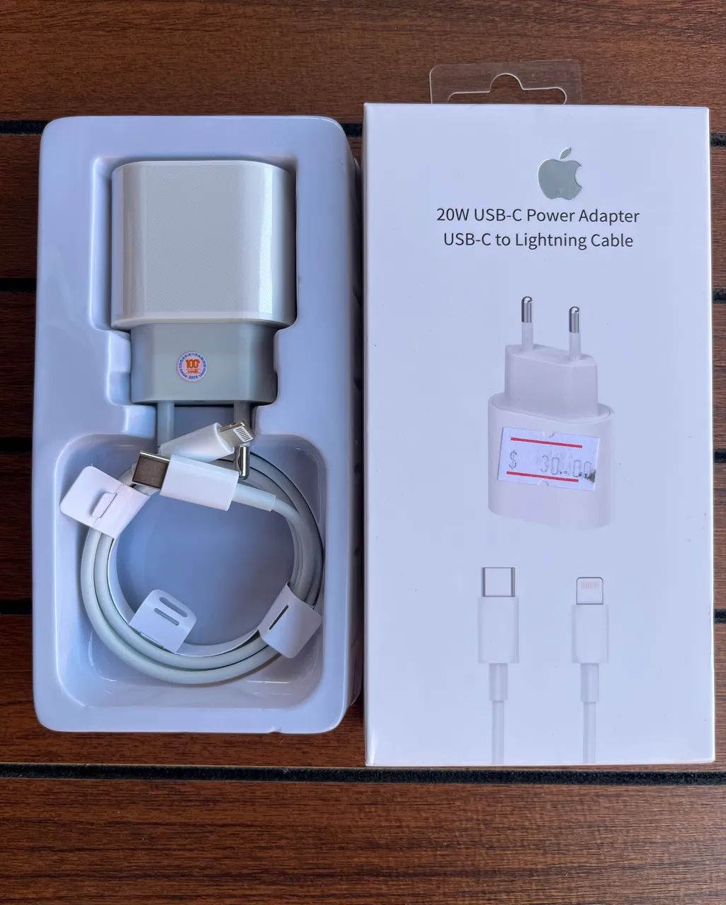 Carregador de iPhone 20w