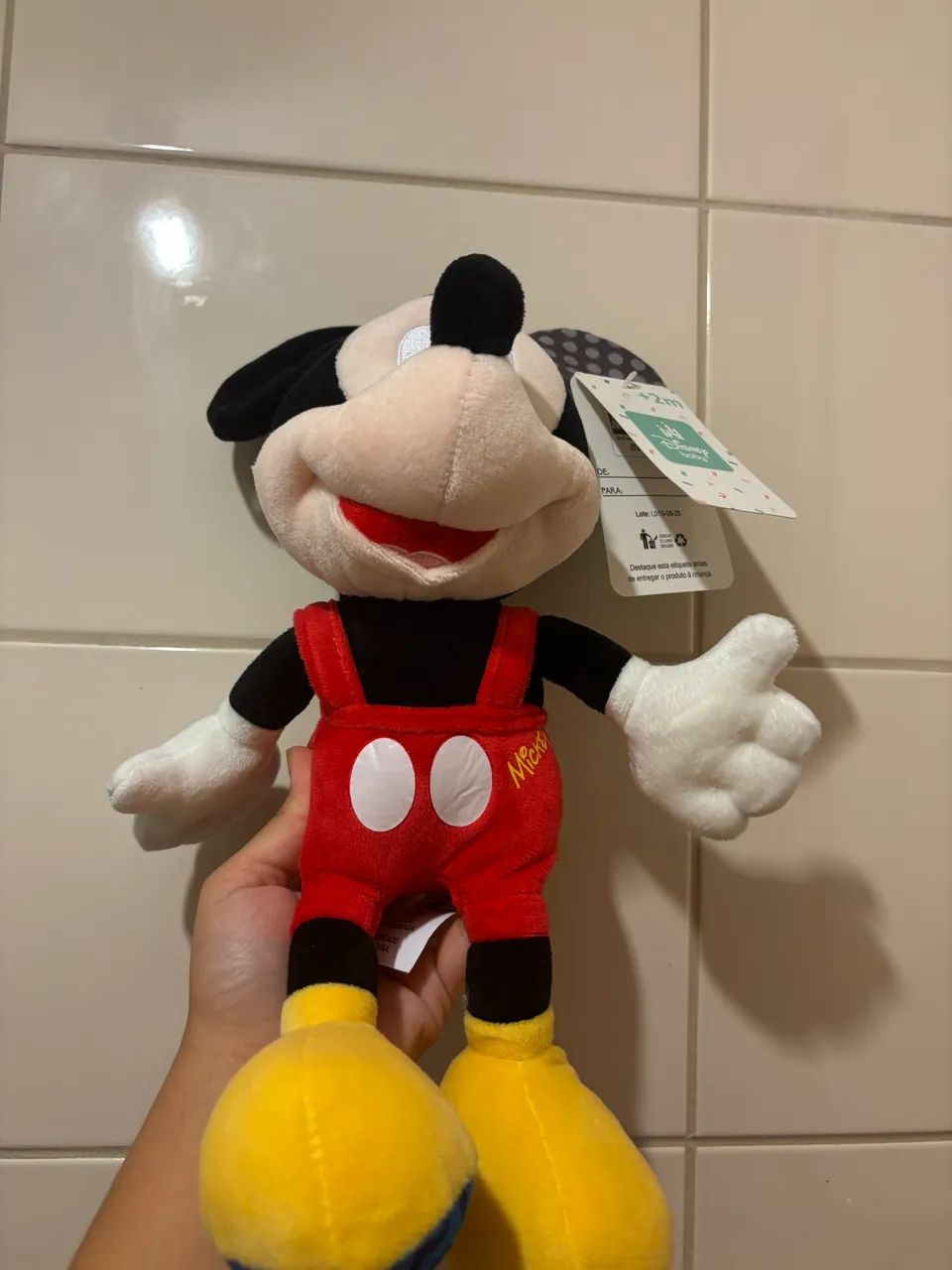 PELÚCIA DISNEY MICKEY baby orig.
