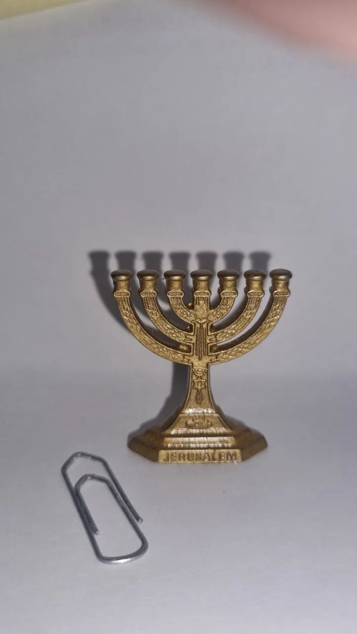Candelabro original trazido de Israel  - Foto 3