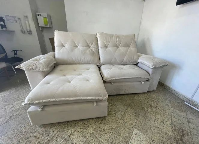 Sofá Retrátil e Reclinável Montavello 290 cm
