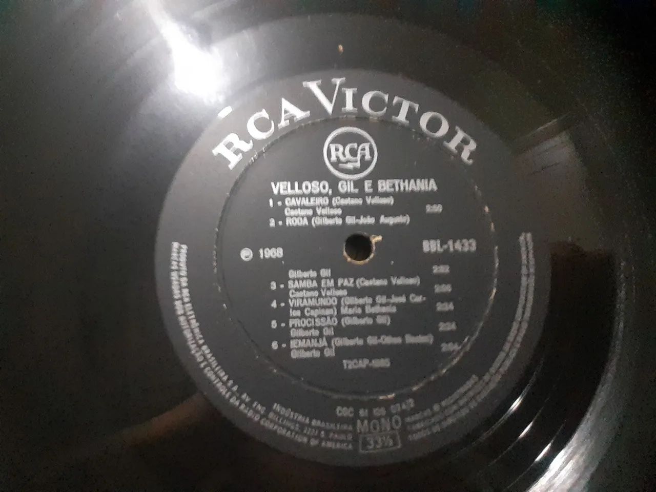 Lp Maria Bethânia,  Caetano veloso e Gilberto Gil  - Foto 4