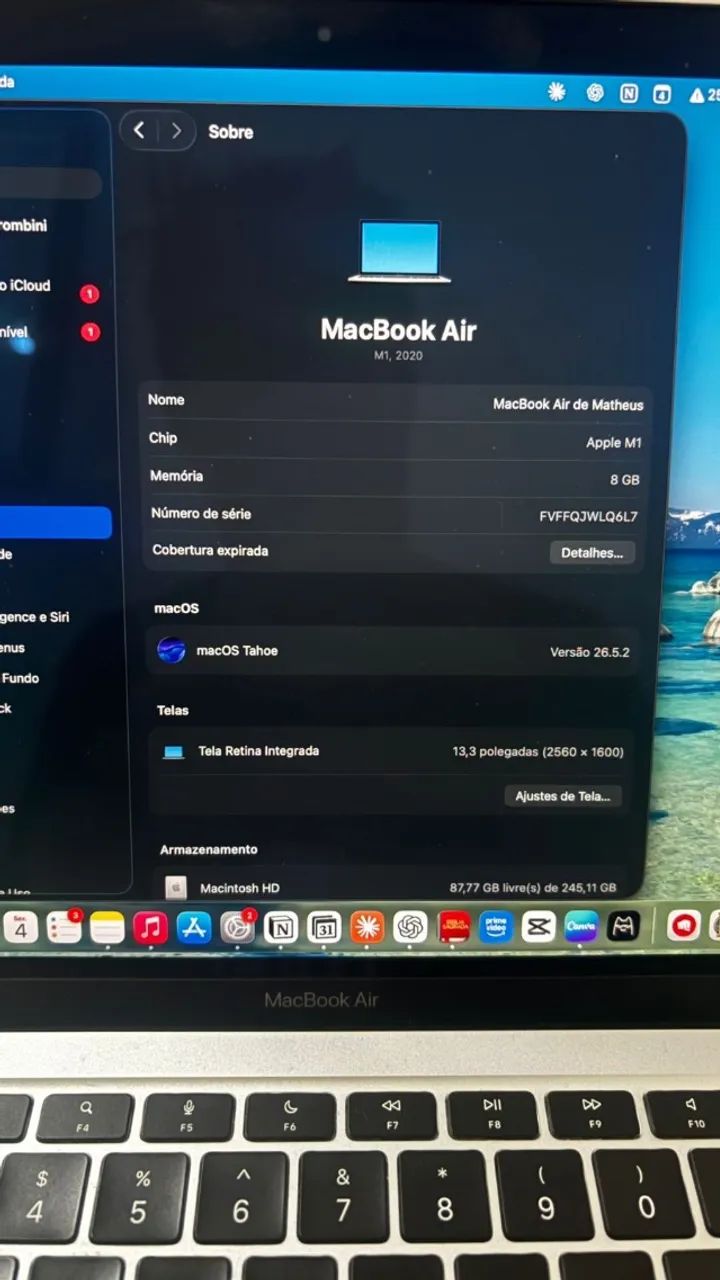 Mac Book Air M1 (2020) - Foto 3