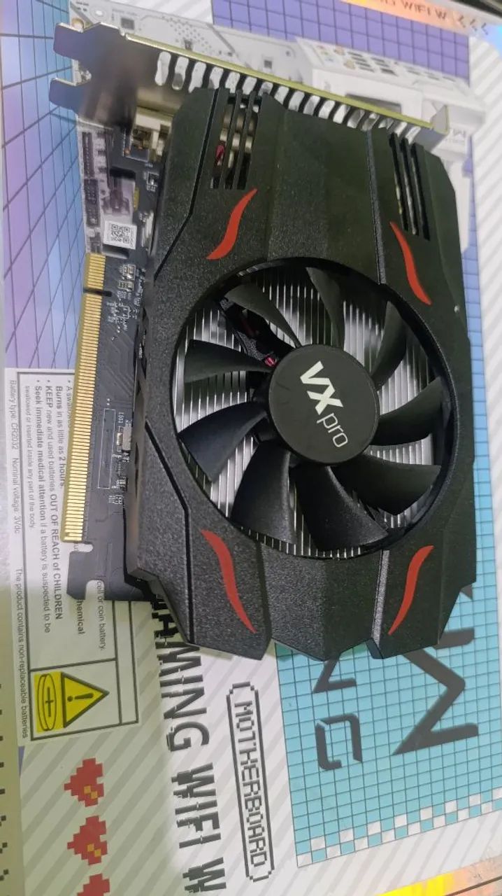 RX 550 2GB VX Show Funcionando perfeitamente 
