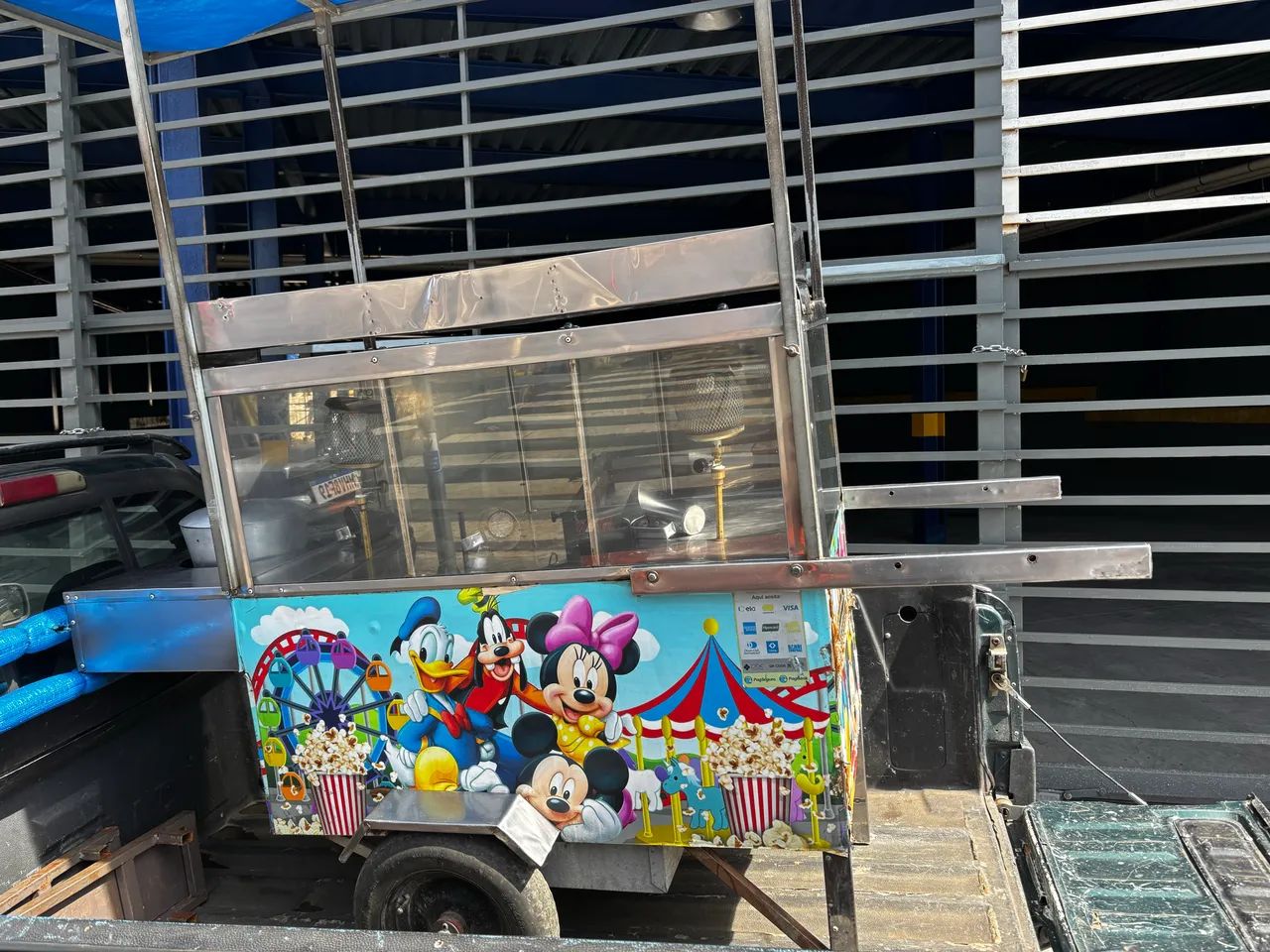 Carrinho de pipoca e batata - Foto 3