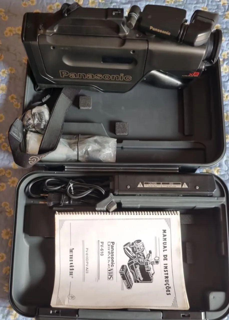 filmadora Panasonic vhs 