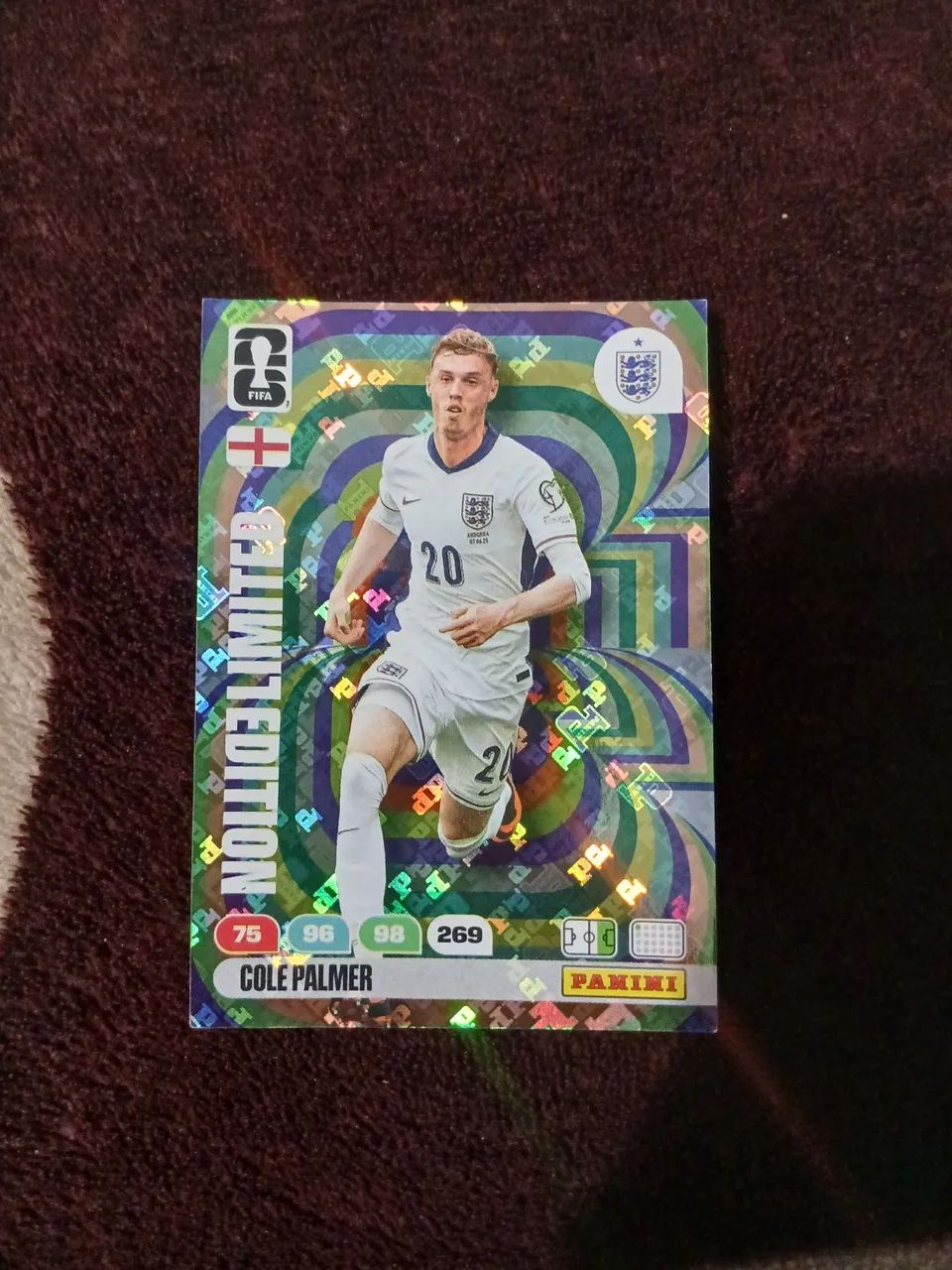 Card Adrenalyn FIFA 2026 Edição Limitada - Cole Palmer 