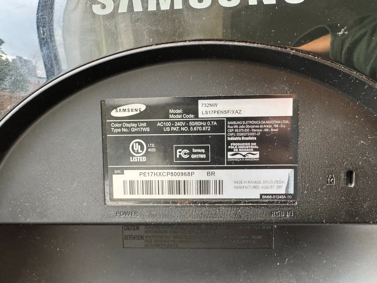 Monitor Samsung 17 pol - Foto 2