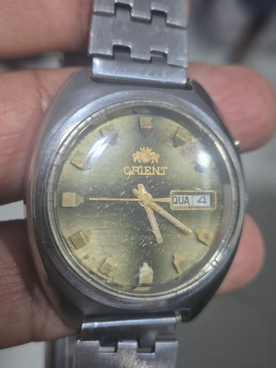 Relógio ORIENT AUTOMÁTICO VINTAGE   -   TODO REVISADO - Foto 3