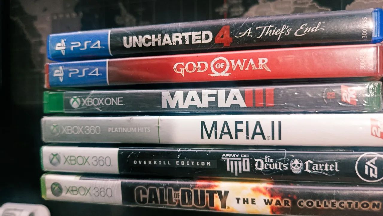 JOGOS XBOX E PS4