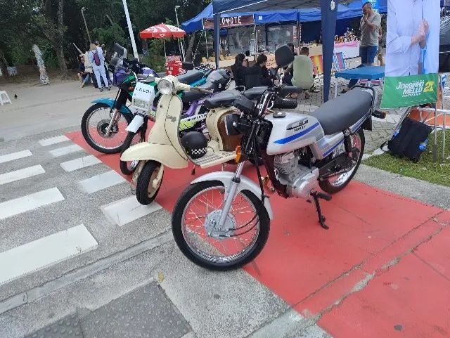 Honda CG 125 Today Totalmente Restaurada e Impecável