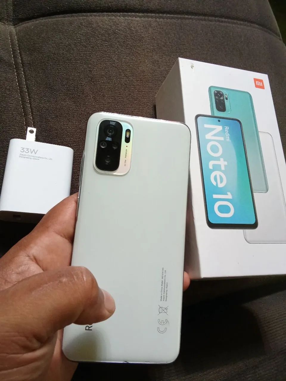 Vendo redmi note 10 branco - Foto 2
