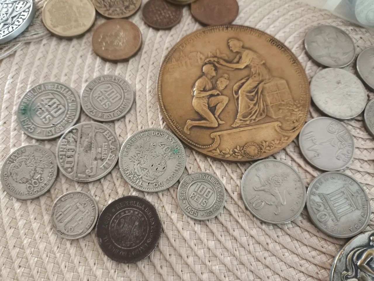 Coleçao moedas antigas