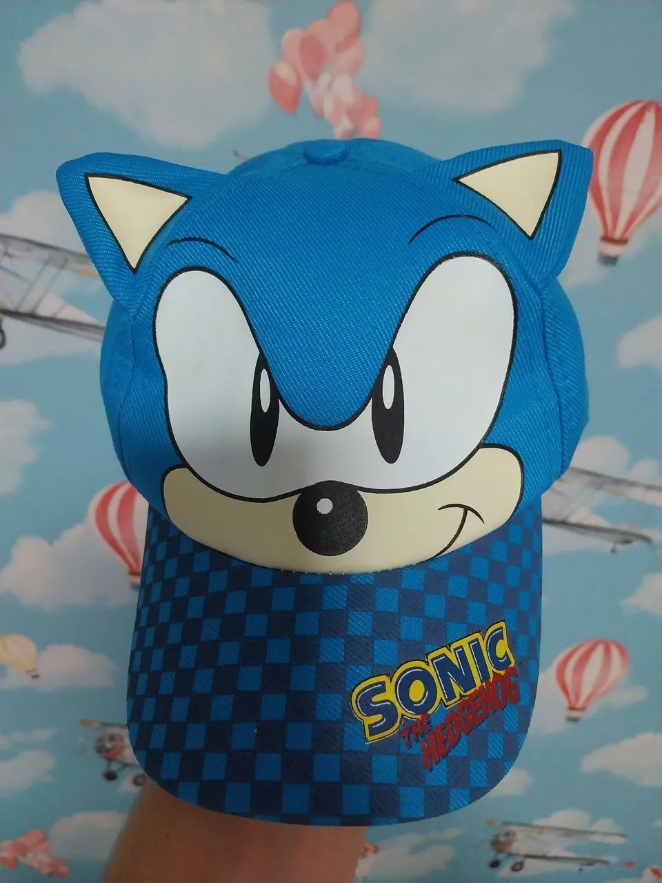 Boné Sonic infantil original 