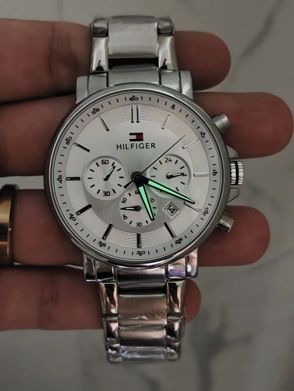 Relógio Tommy Hilfiger Funcional Prata - Foto 2