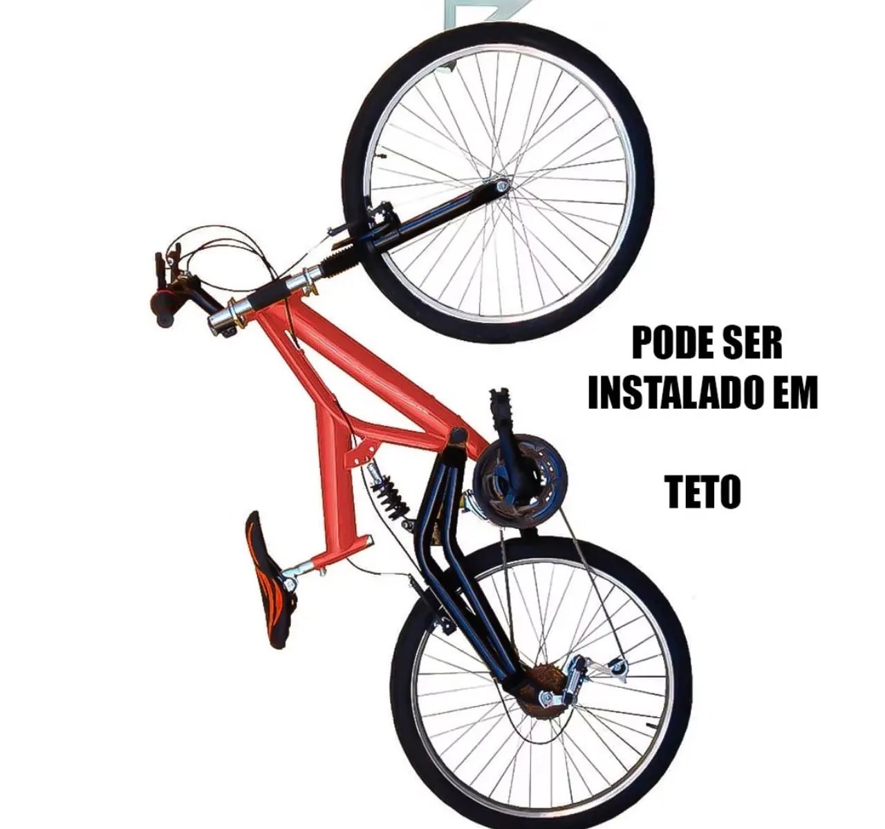 Suporte de teto para bicicleta  - Foto 5