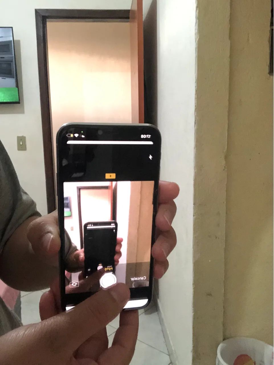 iPhone X branco  - Foto 3