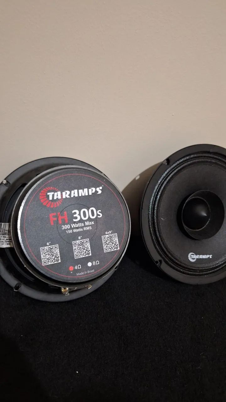 Fh300s taramps 6 polegadas subwoofer Tormento 12 polegadas 350w - Foto 3