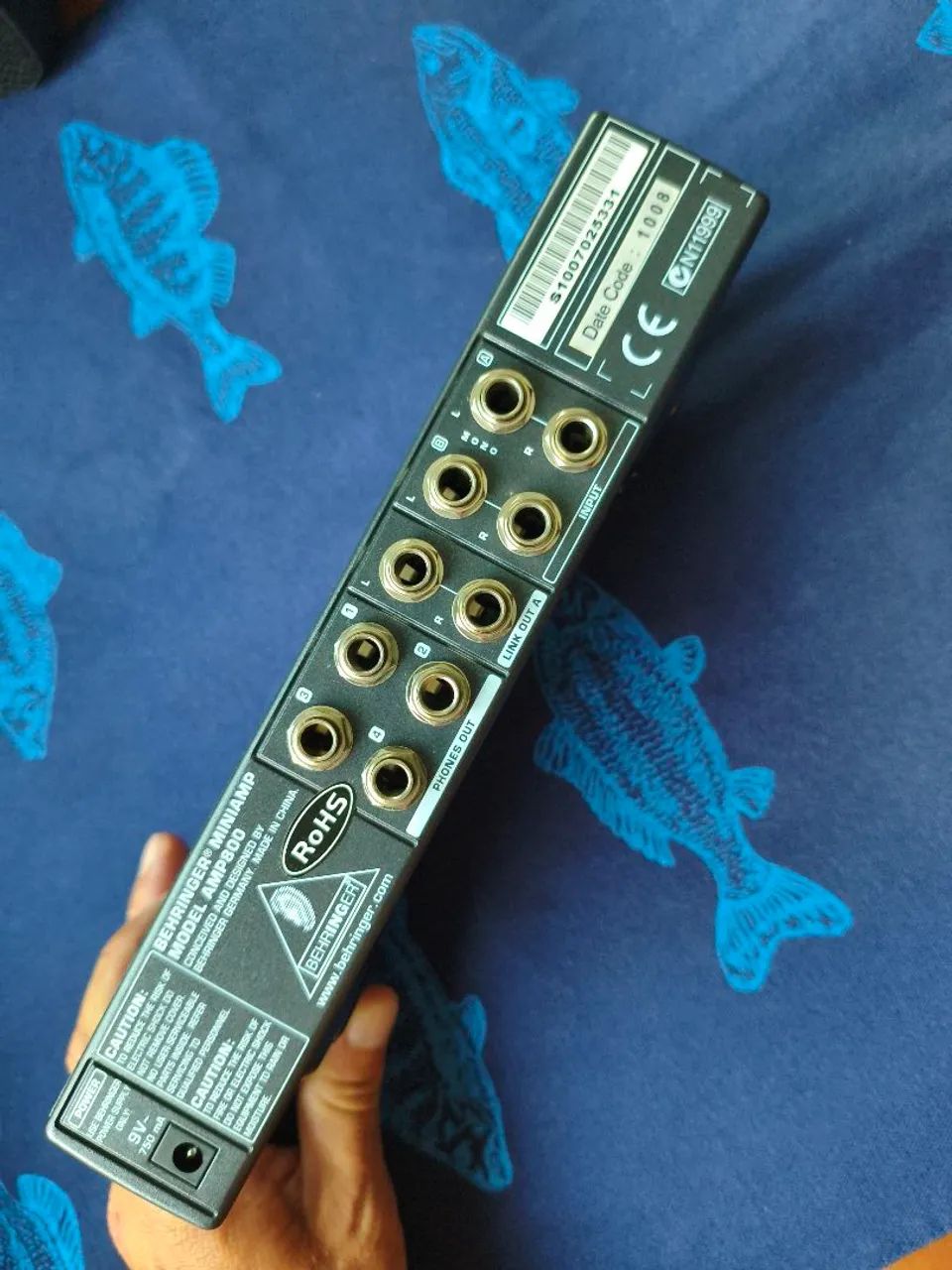 Pré Mini Amp 800 Behringer - Foto 2