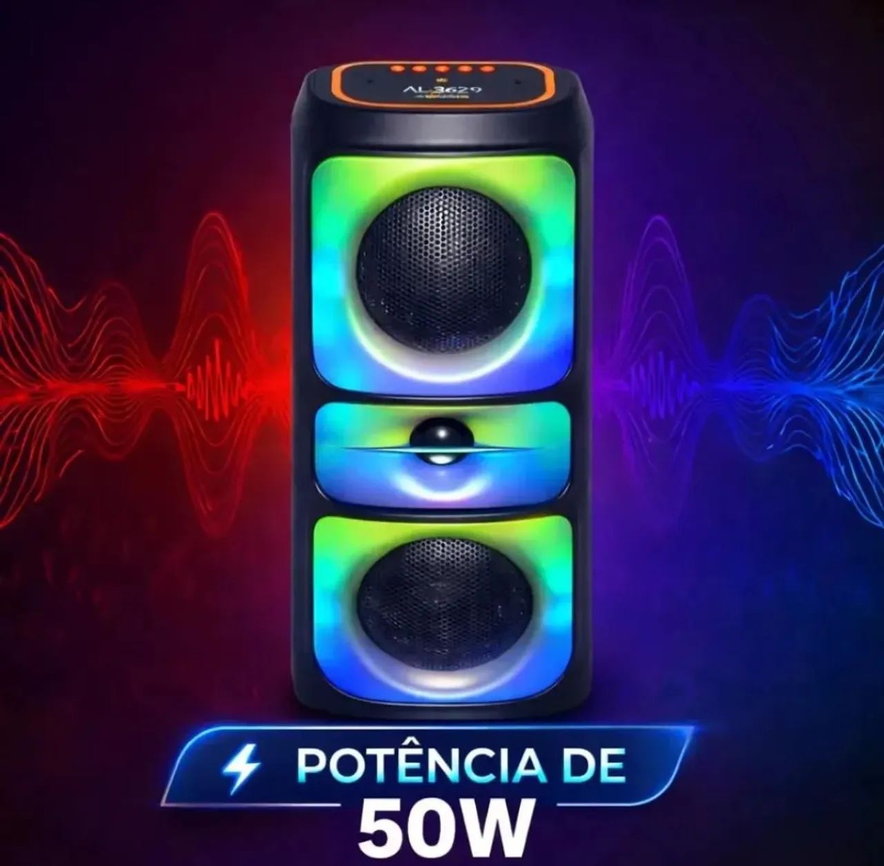 Caixa de som bluetooth 