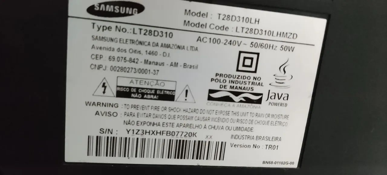 Tv Samsung 29 polegadas (NÃO É SMART) - Foto 2