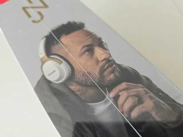 Fone De Ouvido Headphone Neymar Jr. Aiwa AWS-HP-NJ-01-WG. EDIÇÃO L - Foto 4