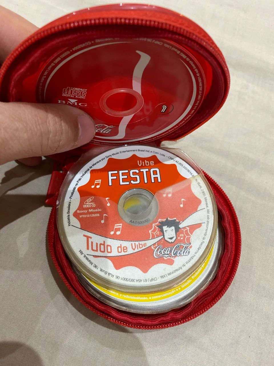 Coleção Mini CDs Coca-Cola (1ª e 2ª geração) - Foto 5