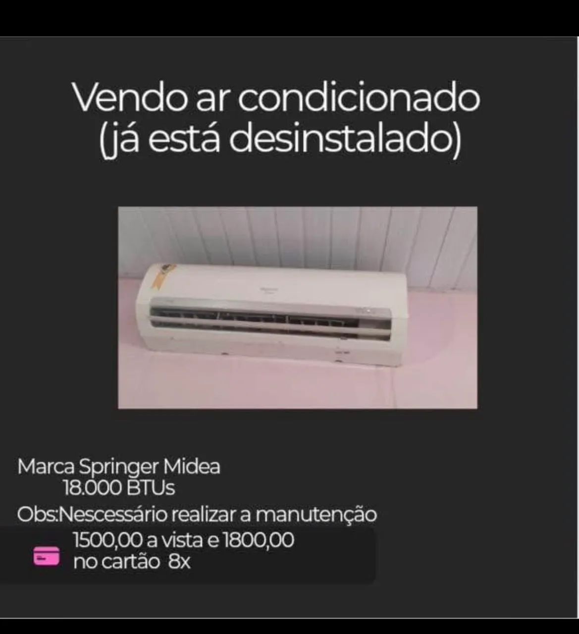 Ar condicionado 