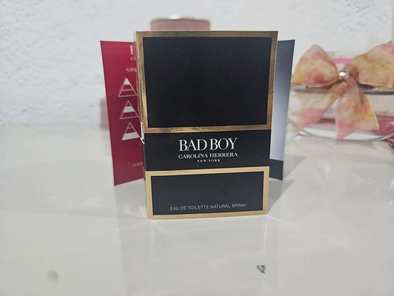 Bad boy edt carolina herrera 1.5ml - Foto 2