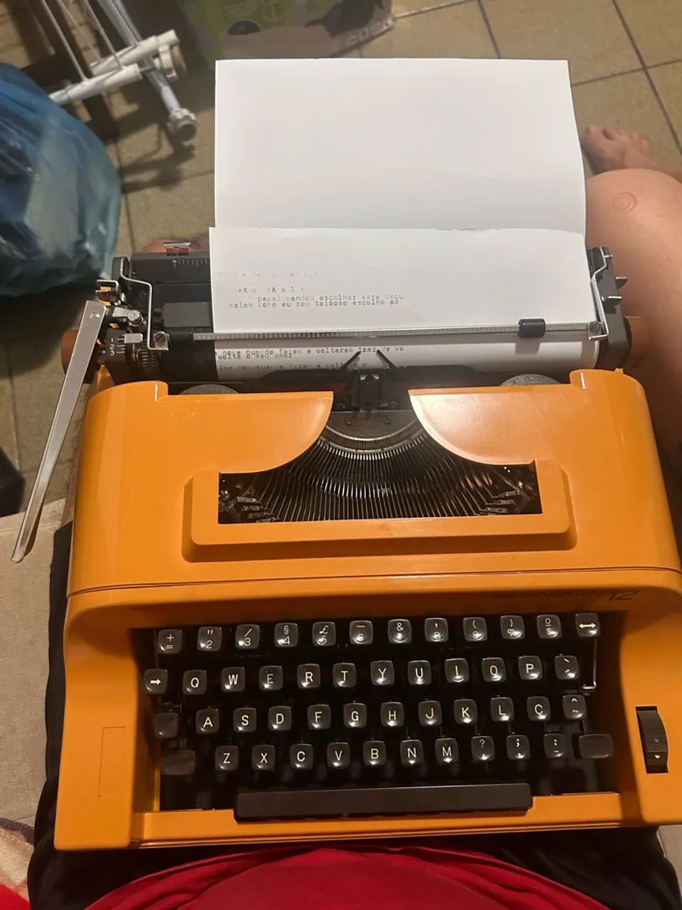 Máquina de datilografia  - Foto 5