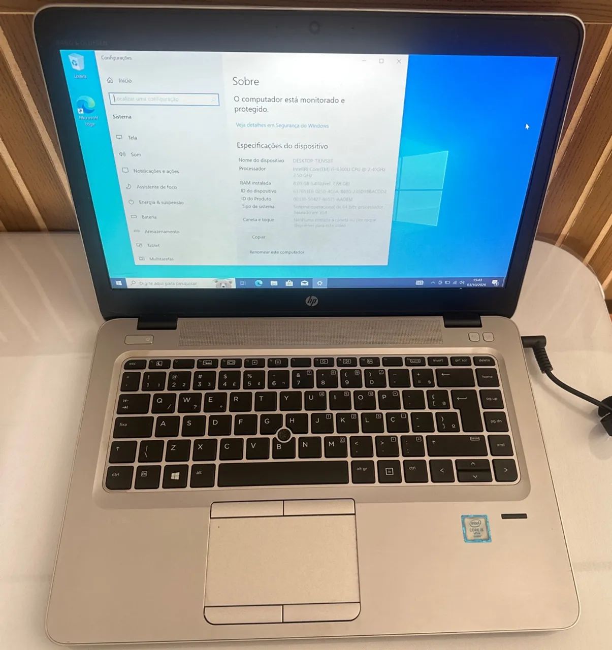 Notebook HP Elitebook 840 g3 - Foto 4