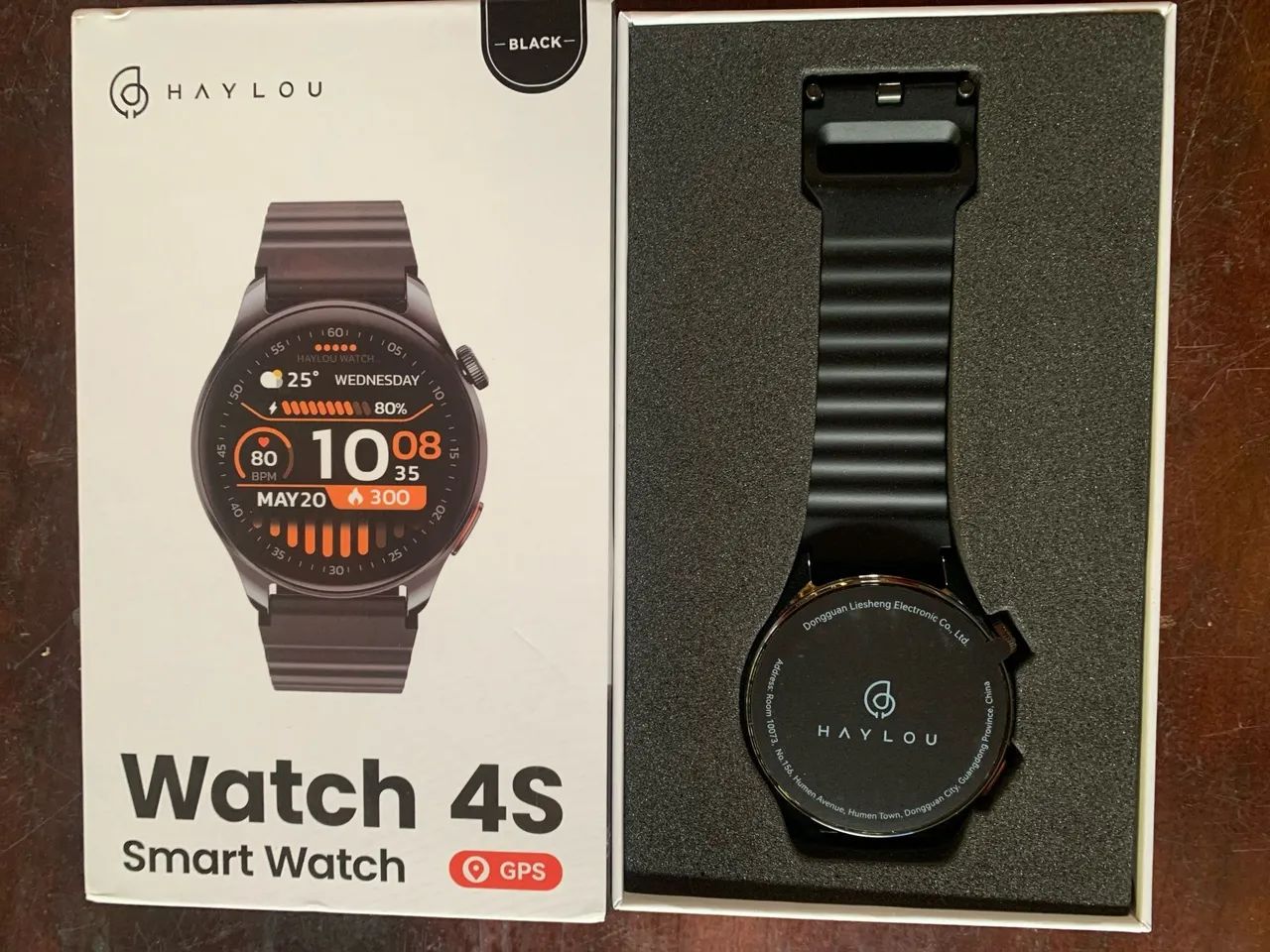 Haylou 4S GPS | AMOLED, GPS Integrado e Strava<br>