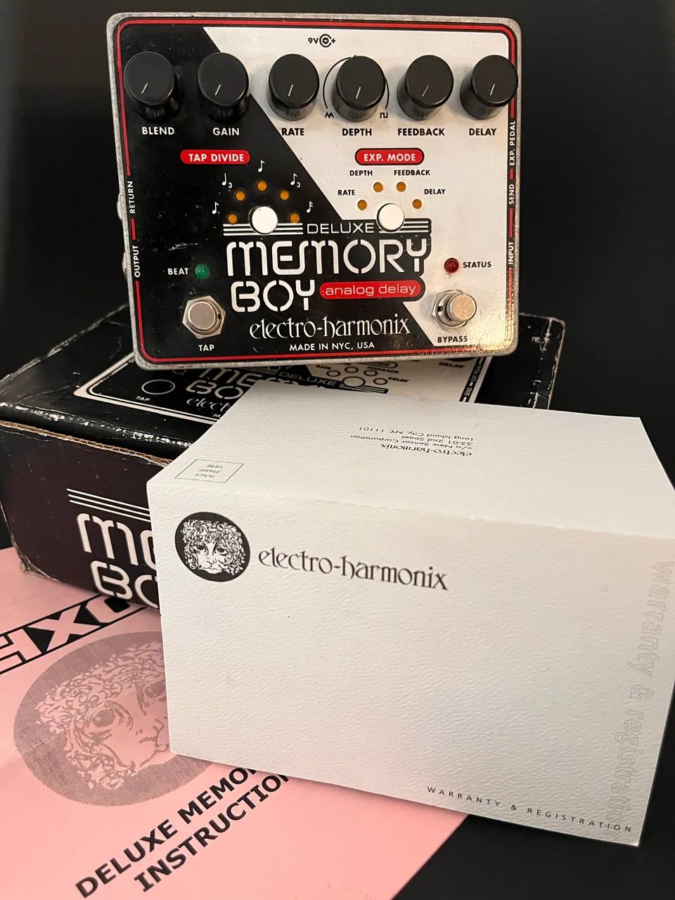 Pedal de delay Electro Harmonix Memory Boy Deluxe - Instrumentos