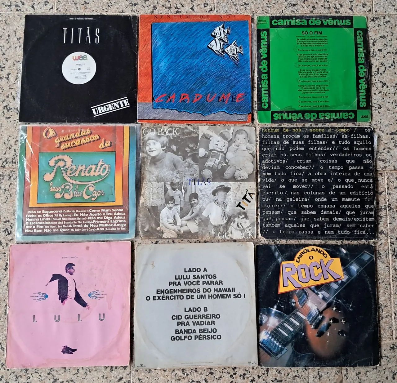 Lote Rock ? Nacional LPs-VINIL 