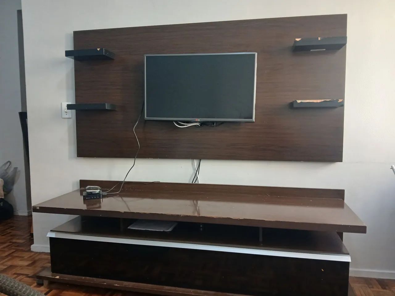 RACK COM PAINEL ( RIO DECOR ) USADO - Foto 3