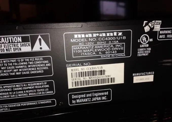 CD player Marantz Carrossel cc4300 - Foto 4