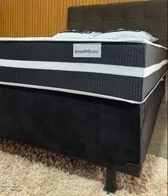 Cama Box Solteirão 1,08x198x25cm - Entregamos! - Foto 4