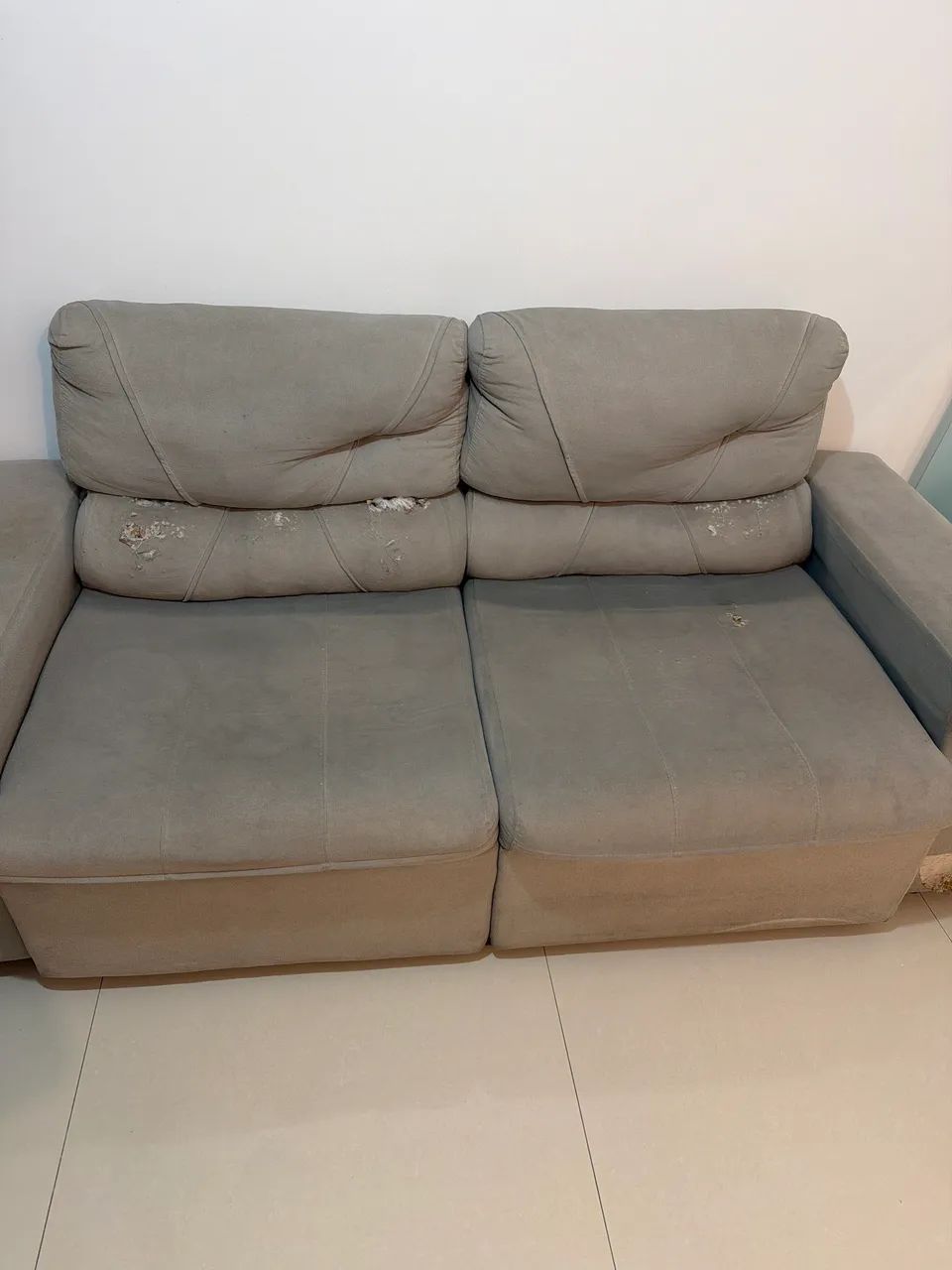 Sofá cama com avaria para doação  - Foto 2