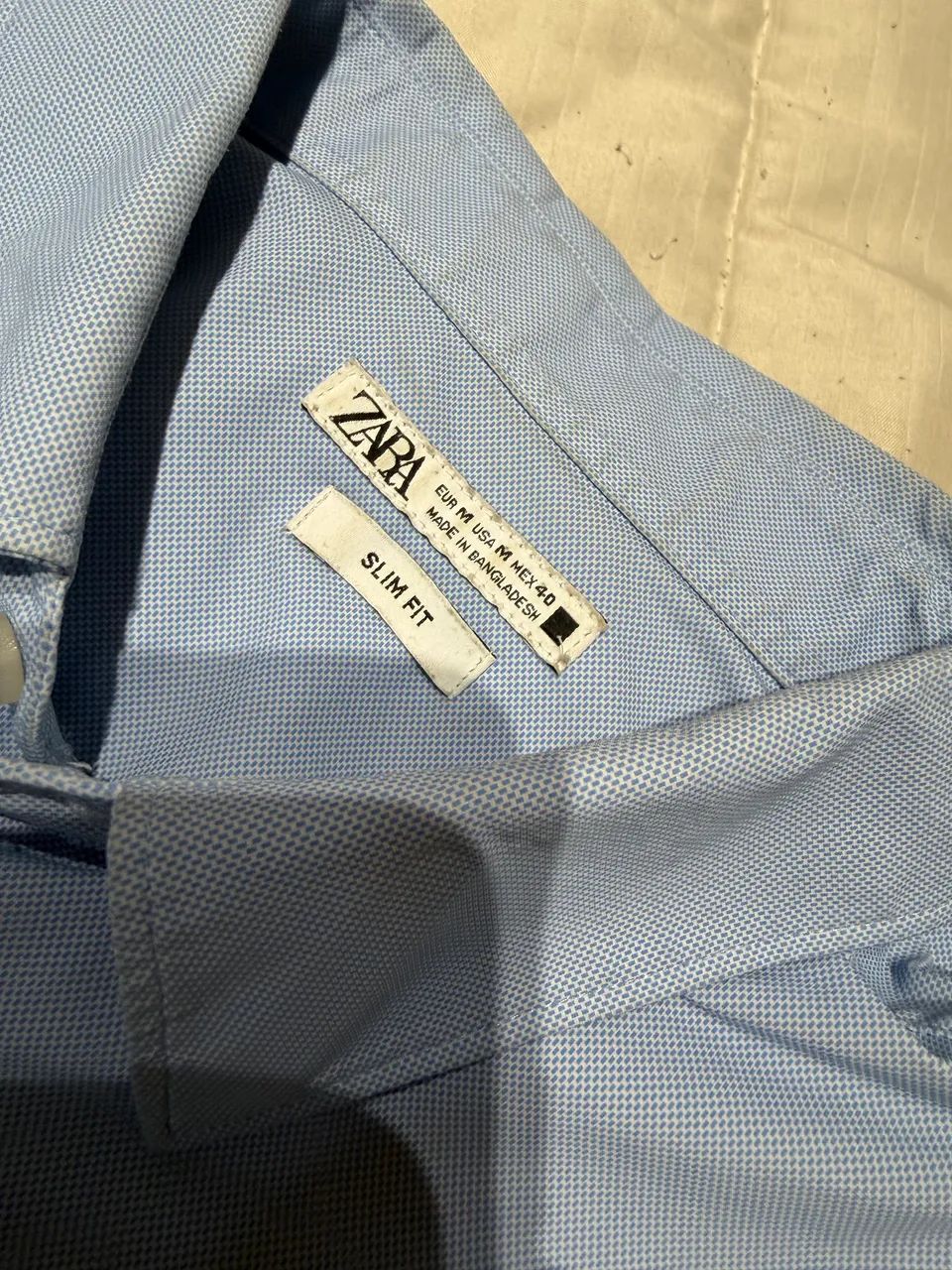 Camisa com elastano Zara M linda  - Foto 2