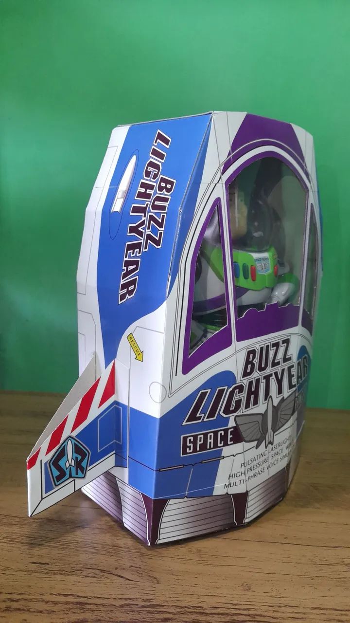 Toy story caixa do buzz lightyear 