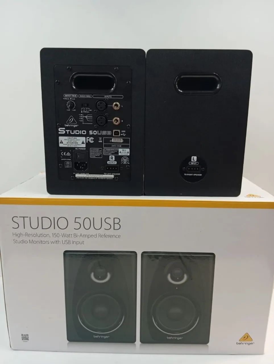 MONITOR DE REFERÊNCIA  MARCA : BEHRINGER MOD : STUDIO 50 USB PAR ATIVO E  PASSIVO . - Foto 2