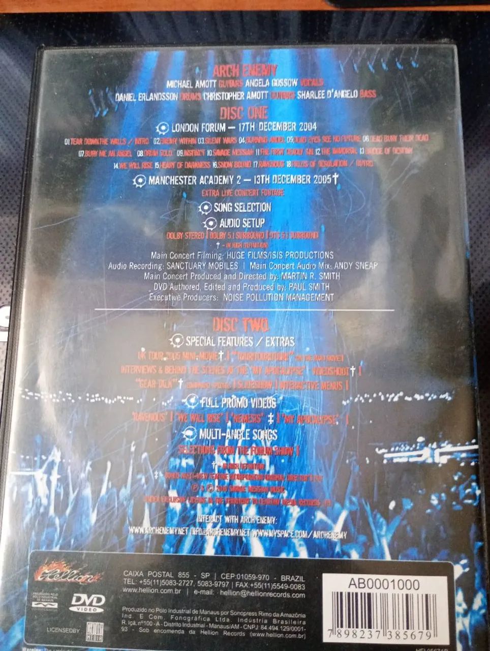 DVD - Arch Enemy / Helloween - Foto 5