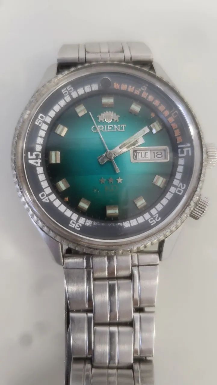 Relógio oriente automático King diver revisado 