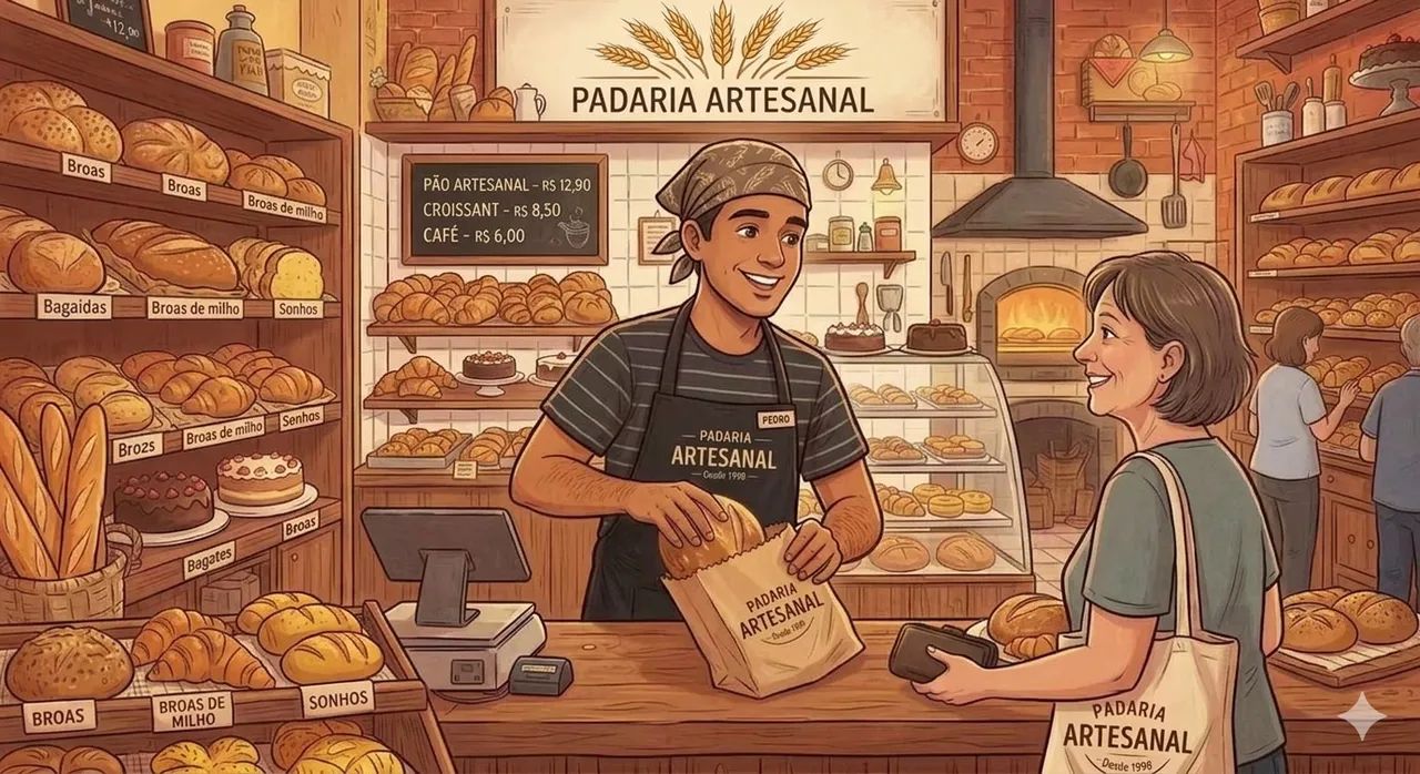 Operador de loja - Cafeteria/Padaria