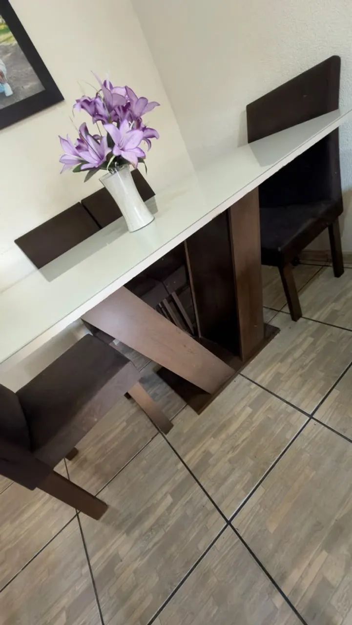 Mesa de jantar com 6 cadeiras - Foto 4