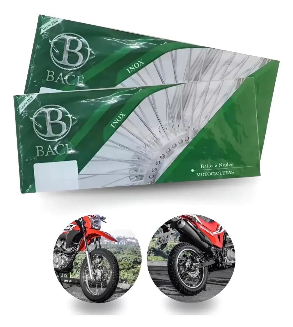 Raios inox BACE - Foto 3
