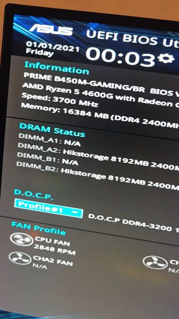 Asus B450 M , Ryzen 4600G - Foto 2
